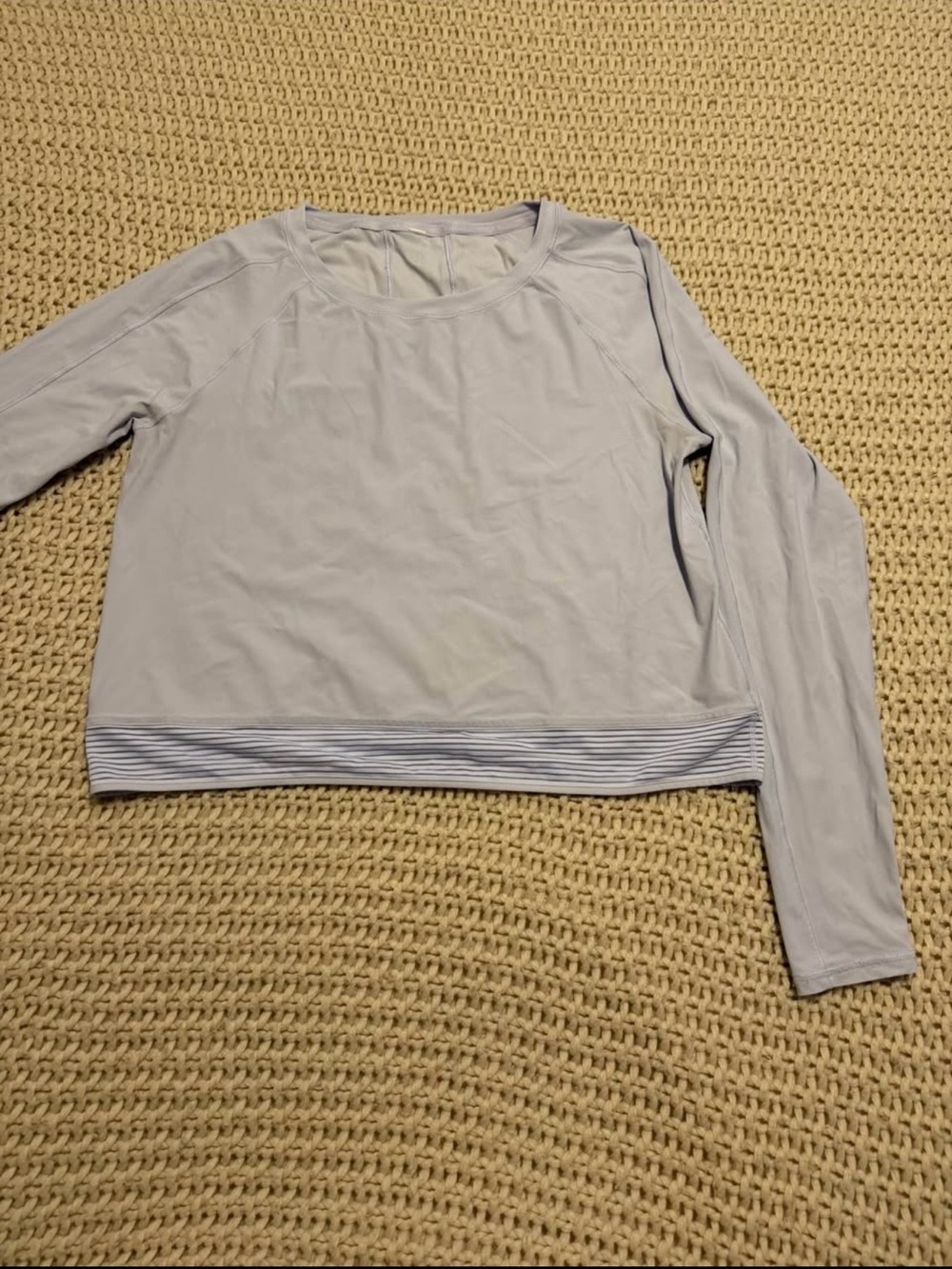 Light Blue Long-Sleeve Women's Top Lululemon